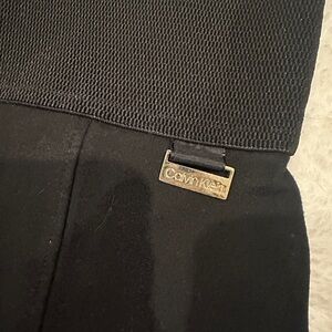 Calvin Klein Black Mesh Detail Garment